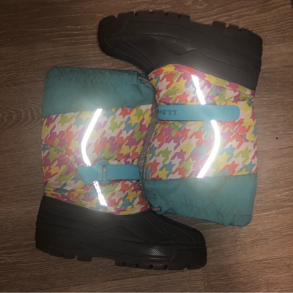 Ll Bean youth winter snow boots size 5 - Picture 6 of 7